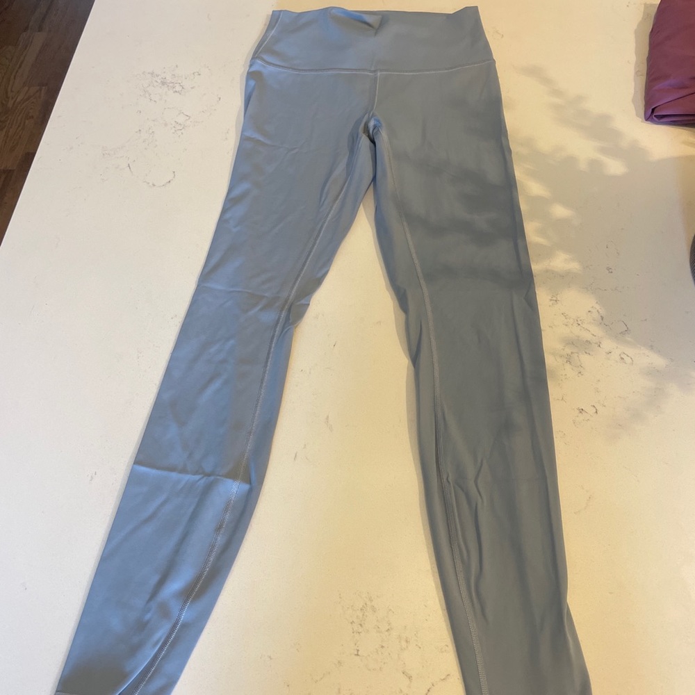 Chambray High waisted Lululemon wunder unders